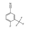 4-fluoro-3-(trifluoromethyl)benzonitrile of picture