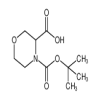 MORPHOLINE-3,4-DICARBOXYLIC ACID 4-TERT-BUTYL ESTER of picture