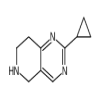 2-cyclopropyl-5,6,7,8-tetrahydropyrido[4,3-d]pyrimidine of picture
