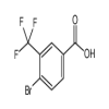 4-Bromo-3-(trifluoromethyl)benzoic acid of picture