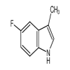 5-FLUORO-3-METHYLINDOLE of picture