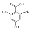 2,6-Dimethyl-4-hydroxybenzoic acid of picture