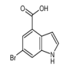 6-BROMO-4-INDOLE CARBOXYLIC ACID of picture