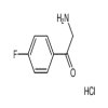 2-AMINO-1-(4-FLUORO-PHENYL)-ETHANONE HYDROCHLORIDE of picture