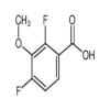 2,4-DIFLUORO-3-METHOXYBENZOIC ACID of picture