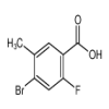 4-bromo-2-fluoro-5-methylbenzoic acid of picture