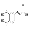 3,4-Dimethoxycinnamic acid of picture