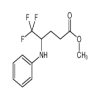 DL-Methyl 5,5,5-trifluoro-4-(phenylamino)pentanoate of picture