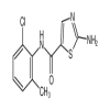 2-Amino-N-(2-chloro-6-methylphenyl)thiazole -5-carboxamide（1000g) of picture