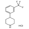 4-(3-TRIFLUOROMETHYLPHENYL)PIPERIDINE HYDROCHLORIDE of picture