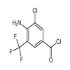 4-Amino-3-chloro-5-(trifluoromethyl)benzoyl chloride of picture