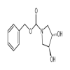 (3S,4S)-N-Cbz-3,4-dihydroxypyrrolidine 98% of picture