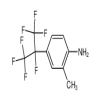 2-Methyl-4-（1,1,1,2,3,3,3-heptafluoro-2-propyl）aniline 98% of picture