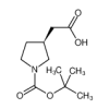 (S)-1-N-Boc-3-pyrrolidineacetic acid of picture