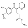 ethyl N-[3-amino-4-(methylamino)benzoyl]-N-pyridin-2-yl-beta-alaninate of picture