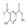 Methyl 6-amino-5-nitropyridine-3-carboxylate of picture