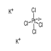 Potassium tetrachloroplatinate(II) of picture