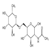 2-Acetamido-2-deoxy-6-O-(α-L-fucopyranosyl)-D-glucopyranose(25mg/vial) of picture