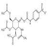 O-(2-Acetamido-2-deoxy-3,4,6-tri-o-acetyl-D-glucopyranosylidene)amino N-(4-nitrophenyl)carbamate(10mg/vial) of picture