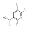 Nicotinic Acid-d3 (major)(25mg/vial) of picture