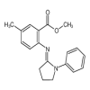 Methyl 5-Methyl-2-[(1-phenylpyrrolidene)amino]benzoate(1g/vial) of picture