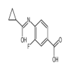 4-[(Cyclopropylcarbonyl)amino]-3-fluorobenzoic Acid of picture