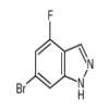 6-Bromo-4-fluoro-1H-indazole of picture
