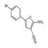 2-Amino-5-(4-bromophenyl)furan-3-carbonitrile of picture