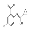 5-Chloro-2-[(cyclopropylcarbonyl)amino]benzoic Acid of picture