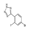 5-(4-Bromo-2-fluorophenyl)-2H-tetrazole of picture