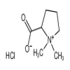 (S)-2-carboxy-1,1-dimethylpyrrolidinium chloride of picture