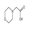 4-Morpholineacetic acid of picture