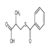 3-(Benzoylthio)-2-methylpropionic acid of picture