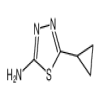 2-Amino-5-cyclopropyl-1,3,4-thiadiazole(10g/vial) of picture