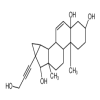 3β,5β,17β-Trihydroxy-17α-(3-hydroxy-1-propynyl)-15β,16β-methylene-5β-androst-6-en-17-one(10mg/vial) of picture