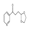 2-[3-Oxo-3-(3-pyridyl)propyl]-1,3-dioxolane(10mg/vial) of picture