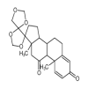 17,20:20,21-Bis(methylenedioxy)pregna-1,4-diene-3,11-dione(10mg/vial) of picture