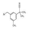 3-(Bromomethyl)-α,α,5-trimethyl-benzeneacetonitrile(100mg/vial) of picture