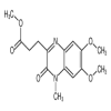3,4-Dihydro-6,7-dimethoxy-4-methyl-3-oxo-2-quinoxalinepropanoic Acid Methyl Ester(25mg/vial) of picture