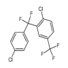 1-Chloro-2-[(4-chlorophenyl)difluoromethyl]-4-(trifluoromethyl)benzene(10mg/vial) of picture