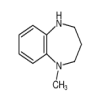 1-Methyl-2,3,4,5-tetrahydro-1H-1,5-benzodiazepine(100mg/vial) of picture