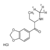 2-(Methylamino-d3)-3',4'-(methylenedioxy)butyrophenone Hydrochloride(10mg/vial) of picture