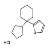 1-[1-(2-Thienyl)cyclohexyl]pyrrolidine Hydrochloride(10mg/vial) of picture