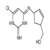 (1R,4S)-rel-4-[(2-Amino-6-chloro-4-pyrimidinyl)amino]-2-cyclopentene-1-methanol(5mg/vial) of picture