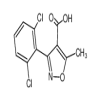 3-(2,6-Dichlorophenyl)-5-methyl-4-isoxazolylcarboxylic Acid of picture