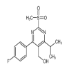 4-(4-Fluorophenyl)-5-hydroxymethyl-6-isopropyl-2-methylsulfonylpyrimidine(5mg/vial) of picture
