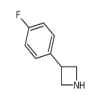 3-(4-Fluorophenyl)azetidine(25mg/vial) of picture