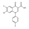 7-Chloro-6-fluoro-1-(4-fluorophenyl)-1,4-dihydro-4-oxo-3-quinolinecarboxylic Acid(100mg/vial) of picture