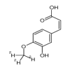 3-Hydroxy-4-methoxycinnamic Acid-d3(Isoferulic Acid-d3)(10mg/vial) of picture