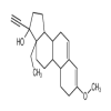 (17α)-13-Ethyl-3-methoxy-18,19-dinorpregna-3,5-dien-20-yn-17-ol(10mg/vial) of picture